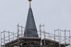 Restaurierung der Turmspitze 2013-2014